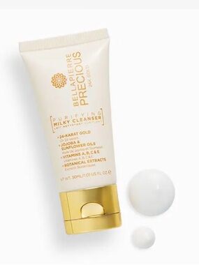 Bellapierre Cosmetics Precious 24k Gold Purifying Milky Cleanser